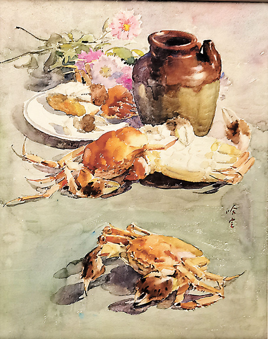 ●哈定《螃蟹與陶罐》