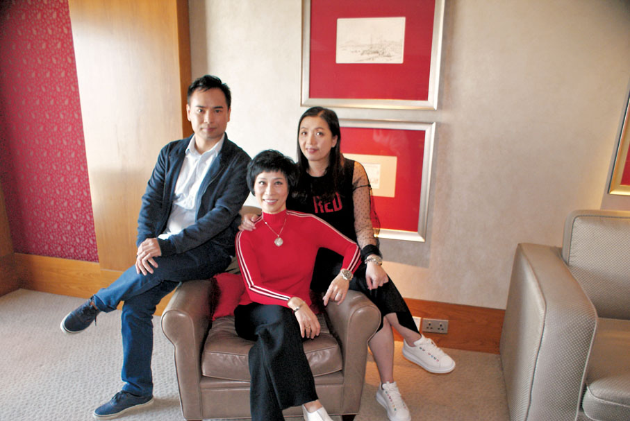 ●（左起）洪海、衛駿暉、陳咏儀將參演《帝女花》。