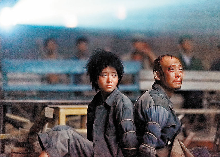 ●張譯和劉浩存在戲中真情流露的演技，深入民心。