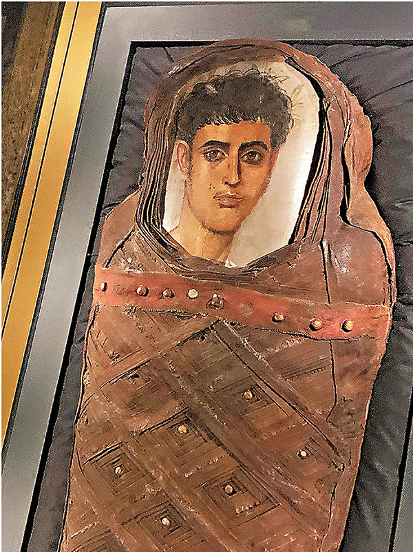 ●約公元1世紀至2世紀的年輕男性木乃伊。