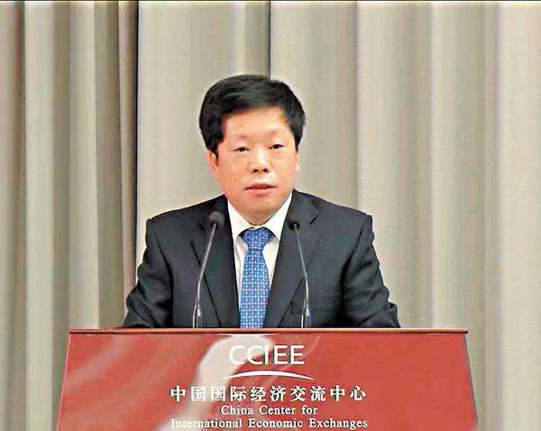 ●韓文秀。香港文匯報記者海巖  攝