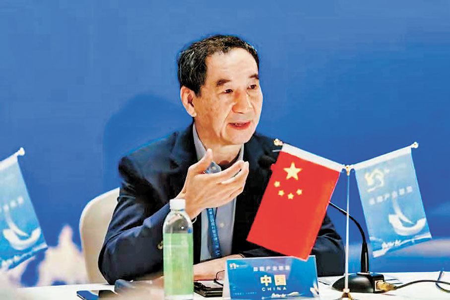 ●苗曉天表示，中國電影票房佔比日益增強。