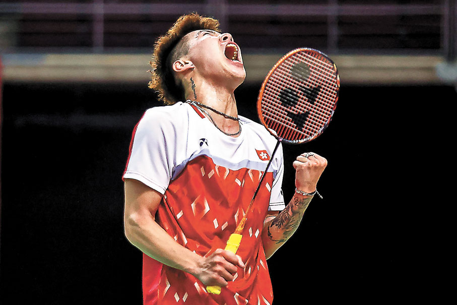 ●李卓耀順利晉級。 法新社