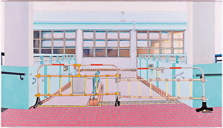 ●現年25歲的藝術家周紫羚自2017年起與畫廊合作展出多幅作品。安全口畫廊供圖