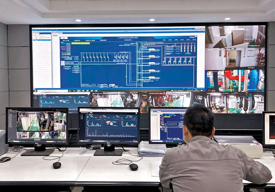 ● 灃西能源公司通過智慧管控平台等信息化建設，提高系統運行經濟性。