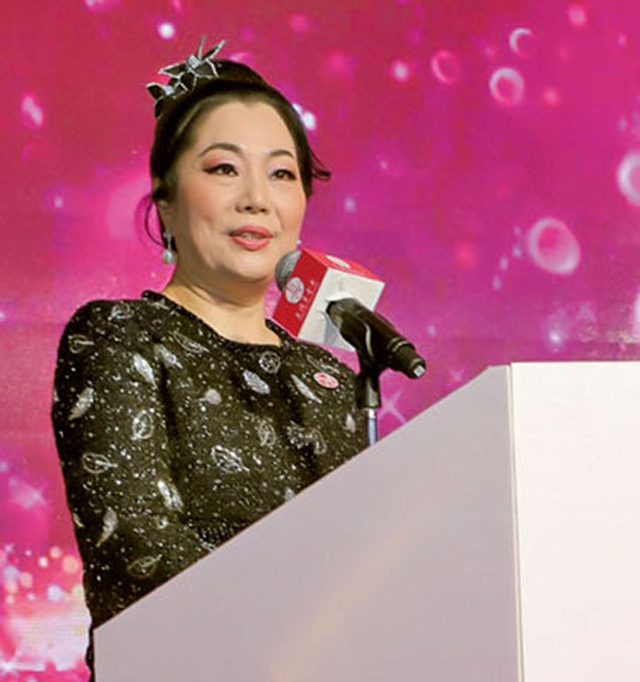 ● 善德基金會第四屆董事局主席董吳玲玲致辭。