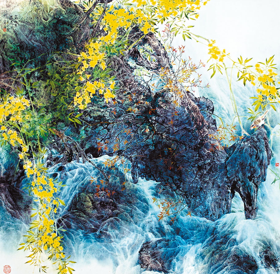 水墨大展】《空山無人水流花開》 - 香港文匯報
