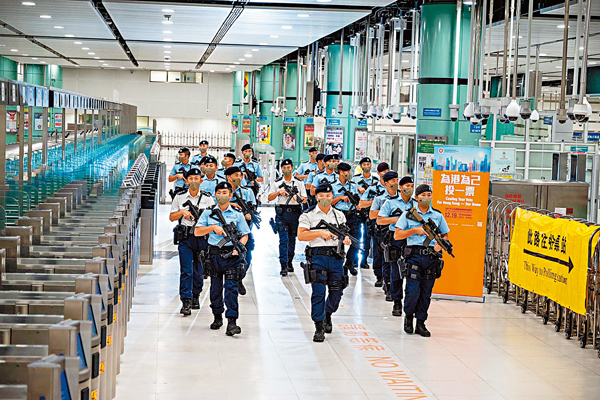 各界籲踴躍投票  向黑暴亂港說不