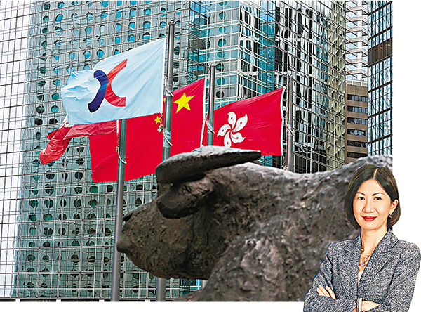 ●陳翊庭（右）相信，引入SPAC上市機制可吸引更多來自大中華區、東南亞以至世界各地的公司來港上市。