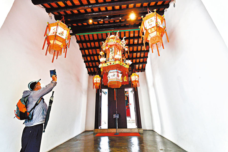 ● 三棟屋原本是一條古客家圍村。 資料圖片