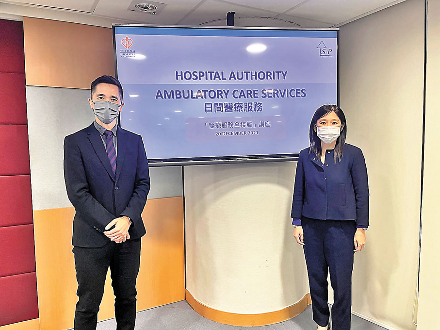 ●左起：夏敬恒、曾巧峰。香港文匯報記者  攝