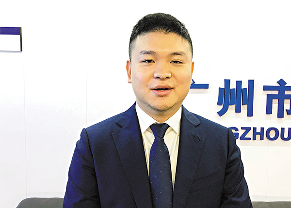 ● 黃啟洋表示，「廣州模式」對港企有重要啟示。 敖敏輝 攝