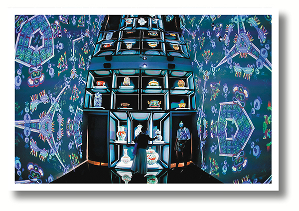 ●錦繡世界呈現的絢麗花紋變化