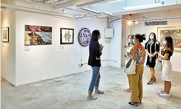 ●新藝潮舉辦的「+ve/-ve」展覽。 新藝潮Art next供圖