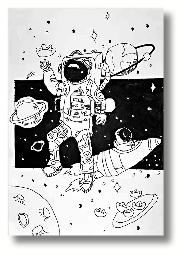 田羽墨同學的圖畫