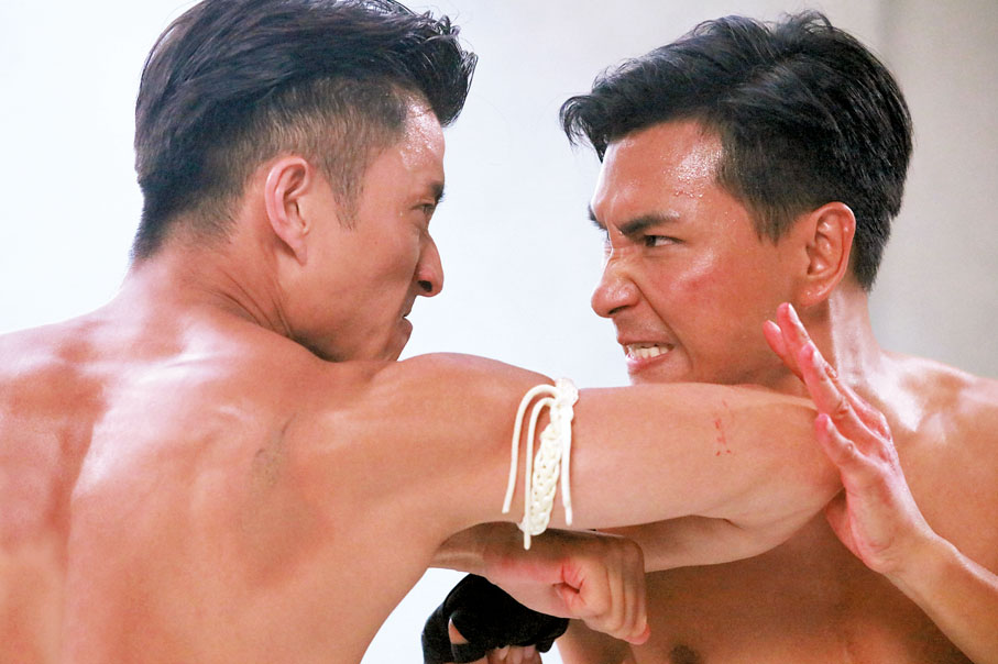 ●展鵬(右)與山聰的角色有着千絲萬縷的關係。