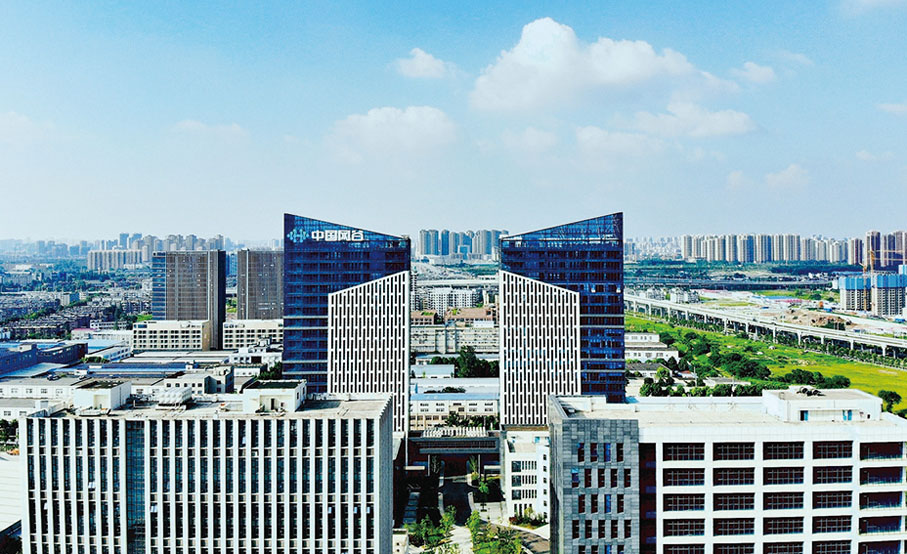 ●位於安徽省合肥市瑤海區的中國網谷。 關堂所 攝