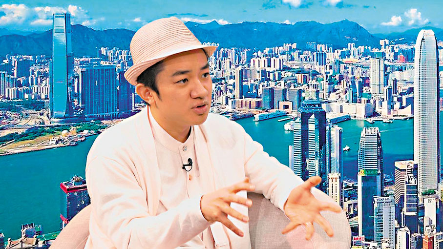 ● 藝人王祖藍今日的成績是捱出來的。