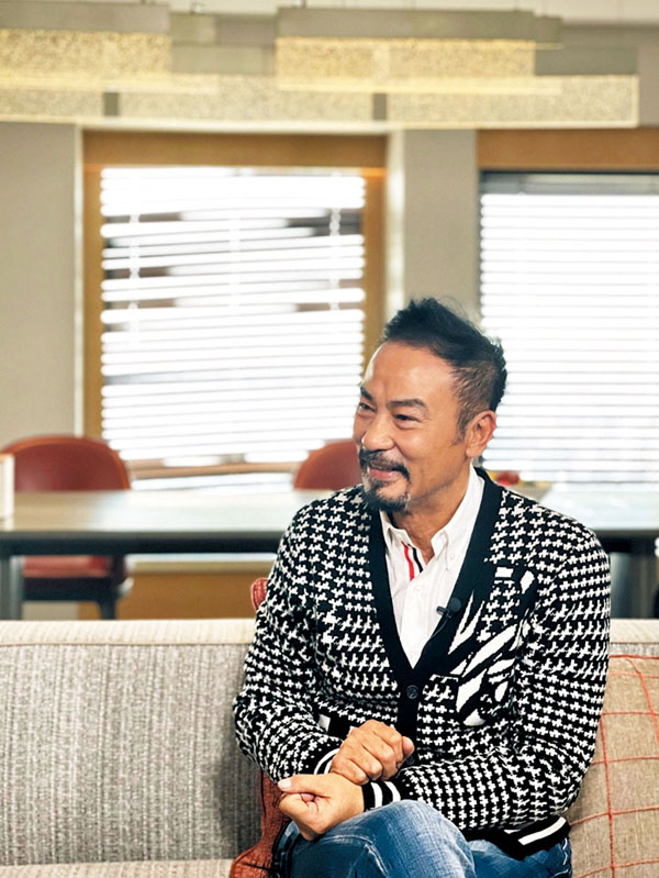 ● 任達華力推由他主演的《破冰行動》。