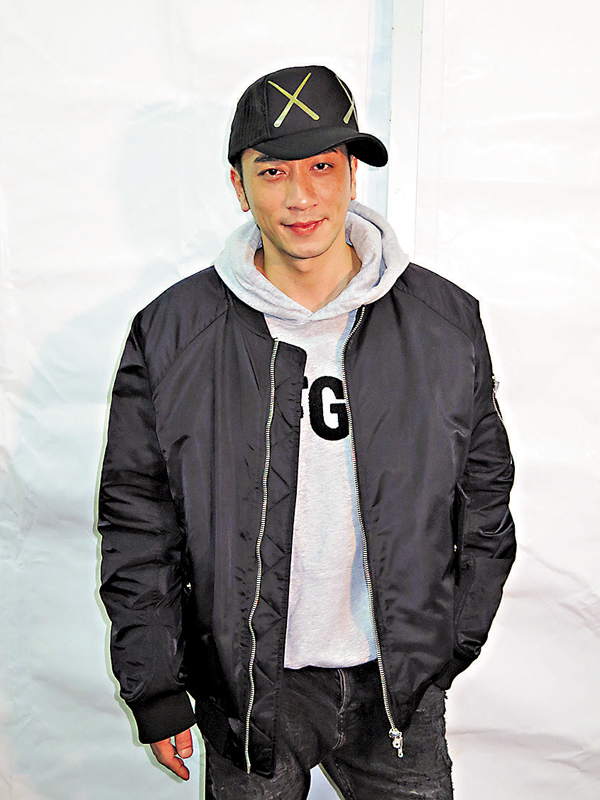 ◆吳卓羲表示與家人前來捧場。