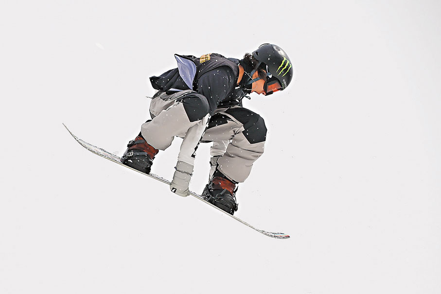 ◆蘇翊鳴在上月舉行的單板滑雪大跳台世界盃美國緹姆博特站獲得冠軍。 資料圖片