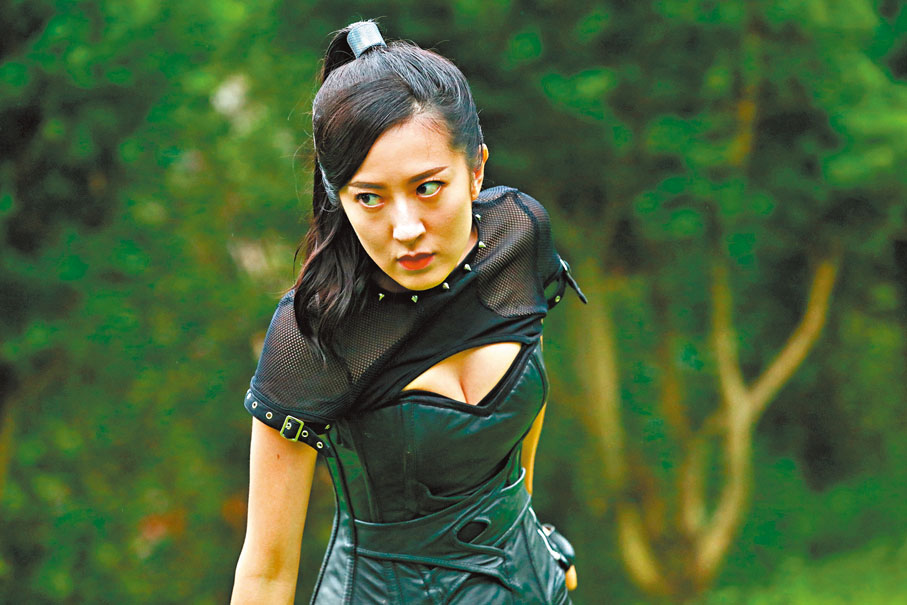 ◆唐詩詠首演打女角色，拍攝前已做好會受傷的心理準備。