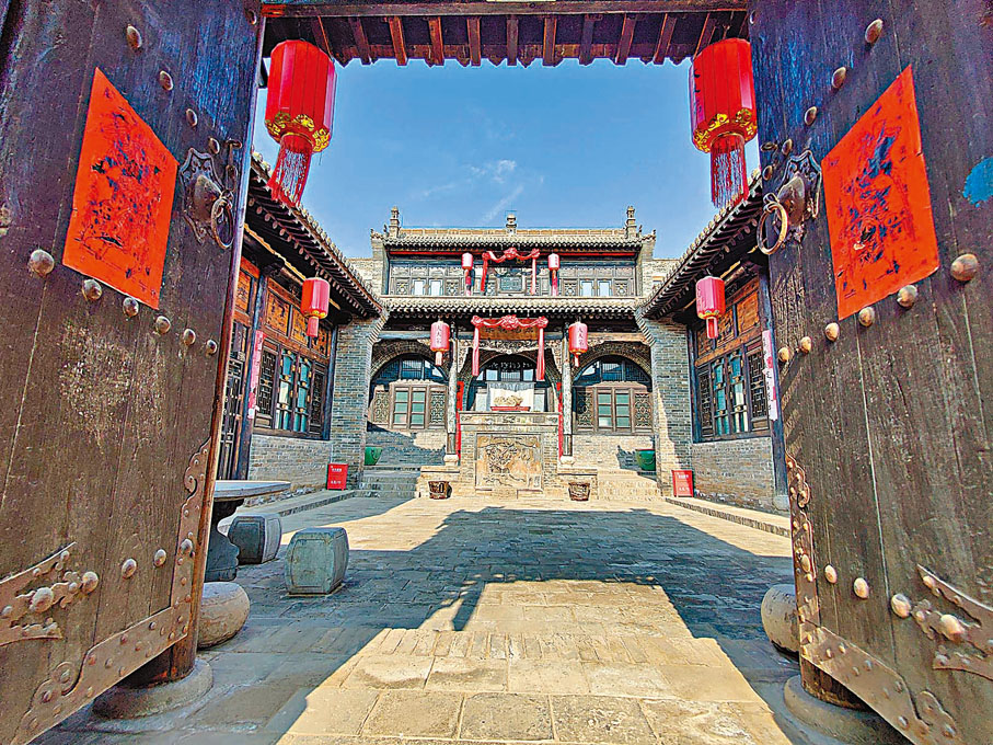 ◆具有百年歷史的明清古宅「大夫第」。