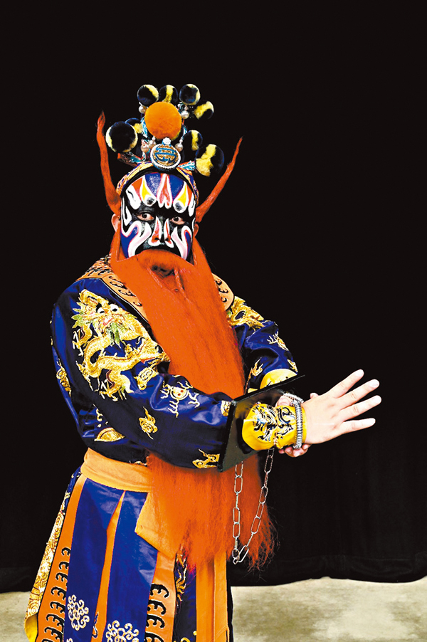 ◆劍麟飾演單雄信。