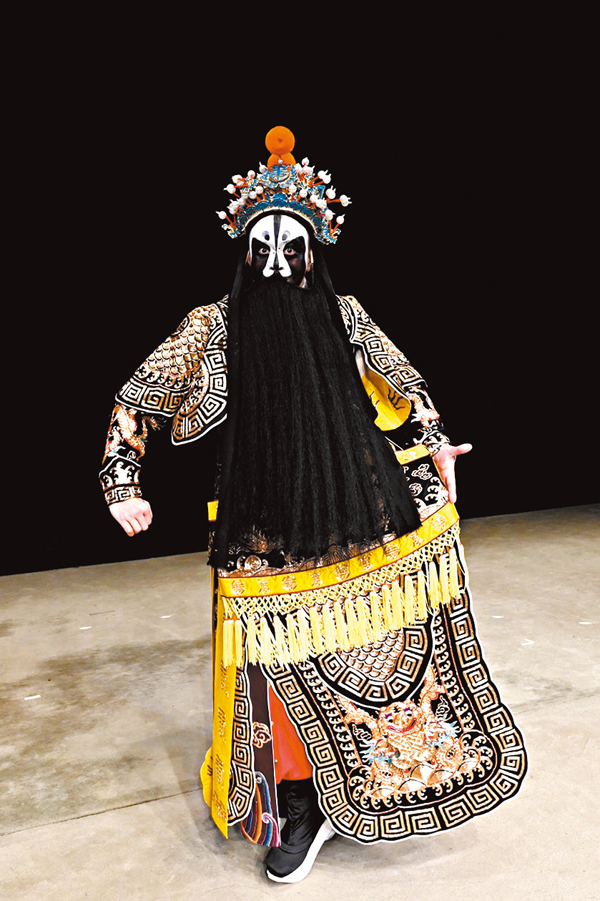 ◆吳國華飾演尉遲恭。