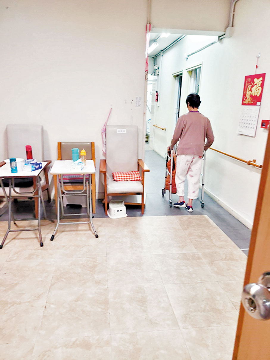 ◆在院舍居住多年的院友對院舍結業萬分不捨。院舍供圖