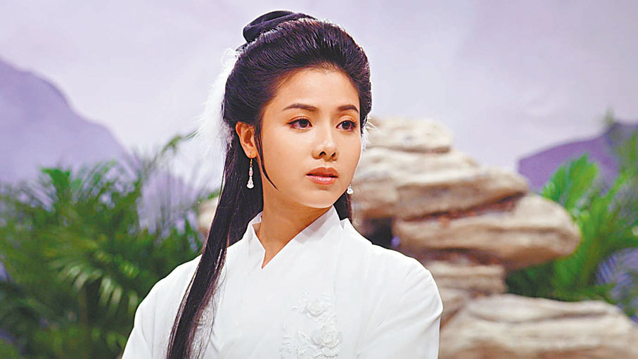 ◆ 「仙氣女神」伍樂怡飾演小龍女具說服力。