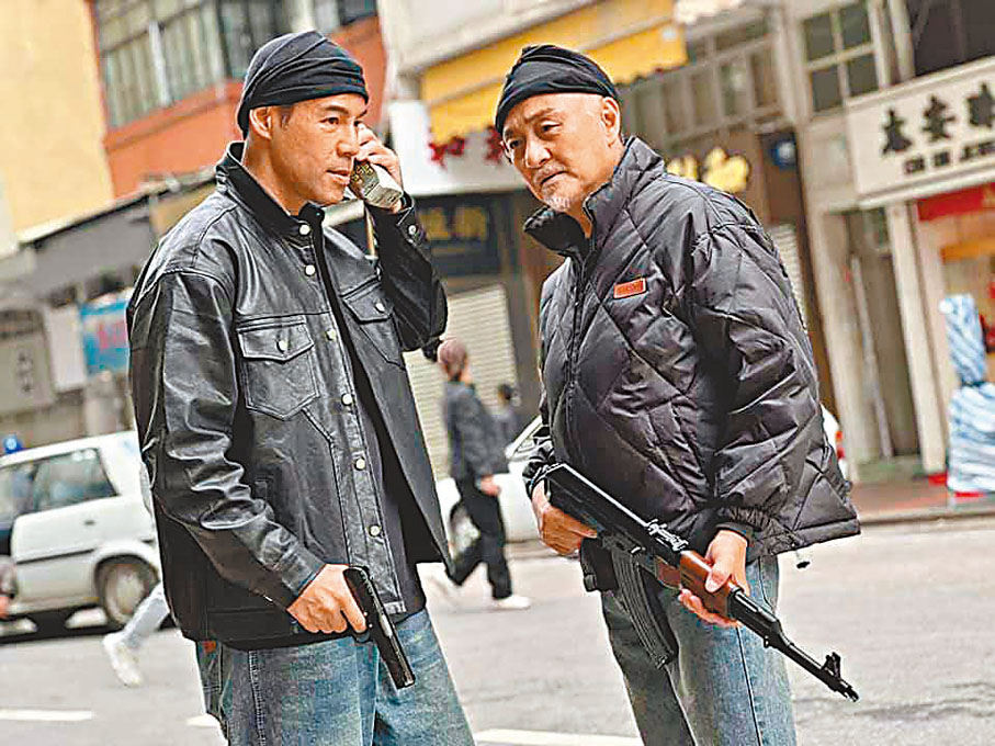 ◆ 吳岱融（右）與徐榮近日忙於拍劇。