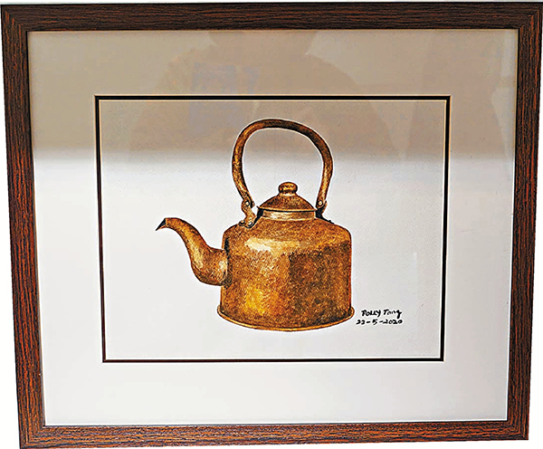 ◆鄧錦群《Old Furniture Series - A tea pot》