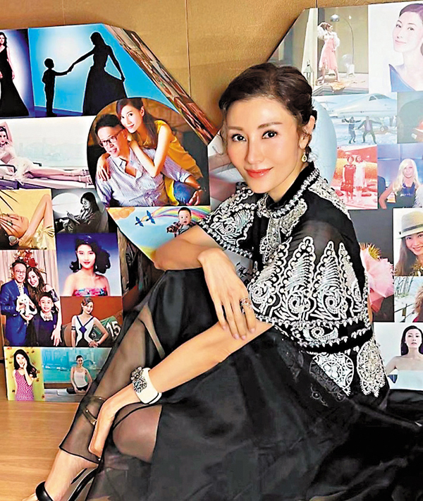 ◆李嘉欣有感而發指活就是勝利。