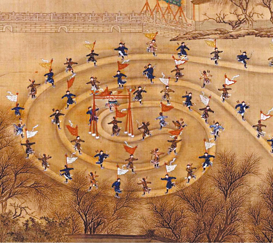 ◆冰嬉包括了多種運動項目及動作。