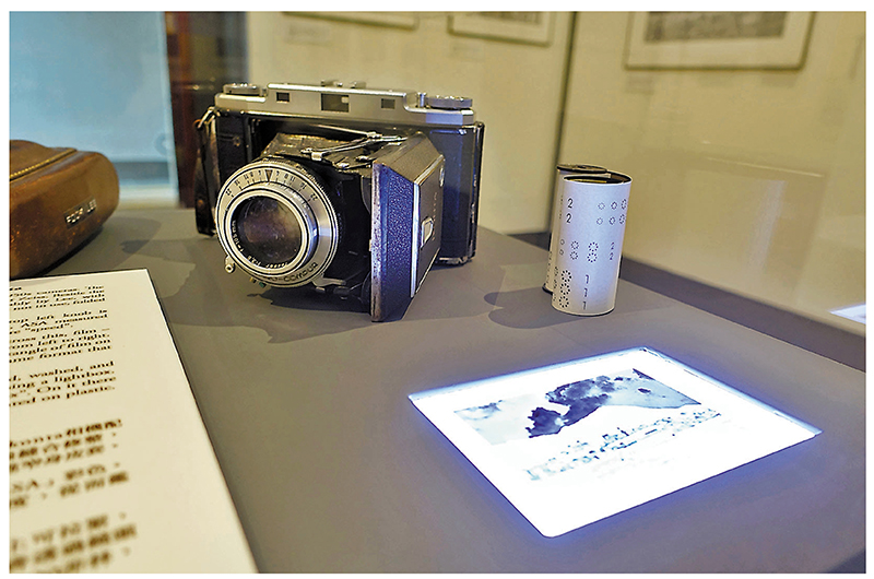 ◆李福志的蔡司Ikonta相機。