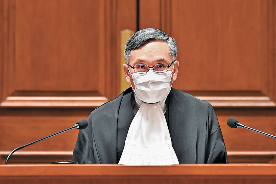 ◆張舉能於典禮上致辭。