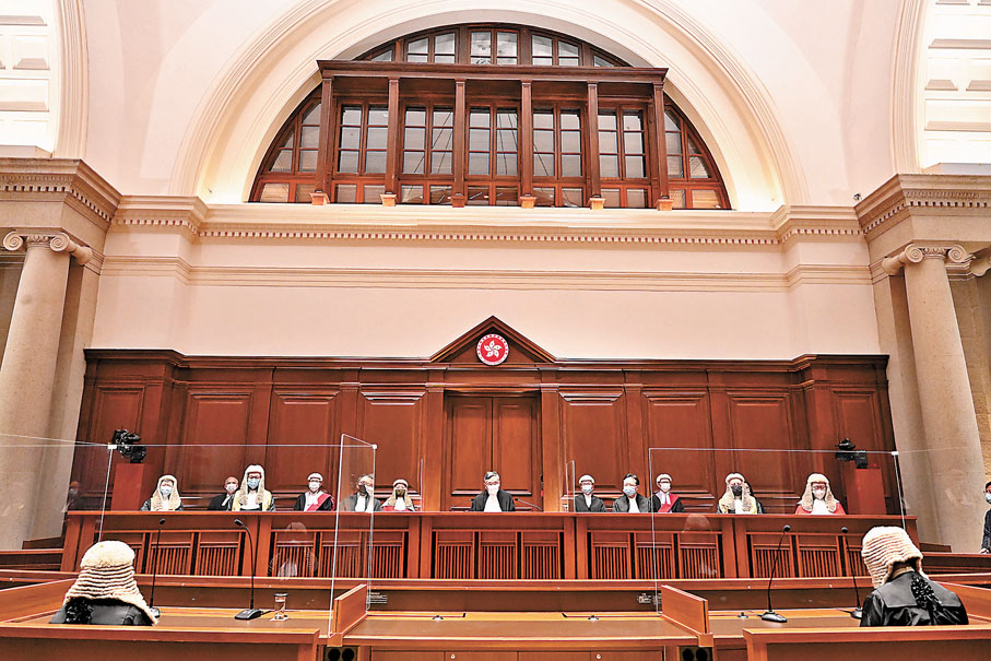 ◆2022年法律年度開啟典禮昨日於終審法院舉行。