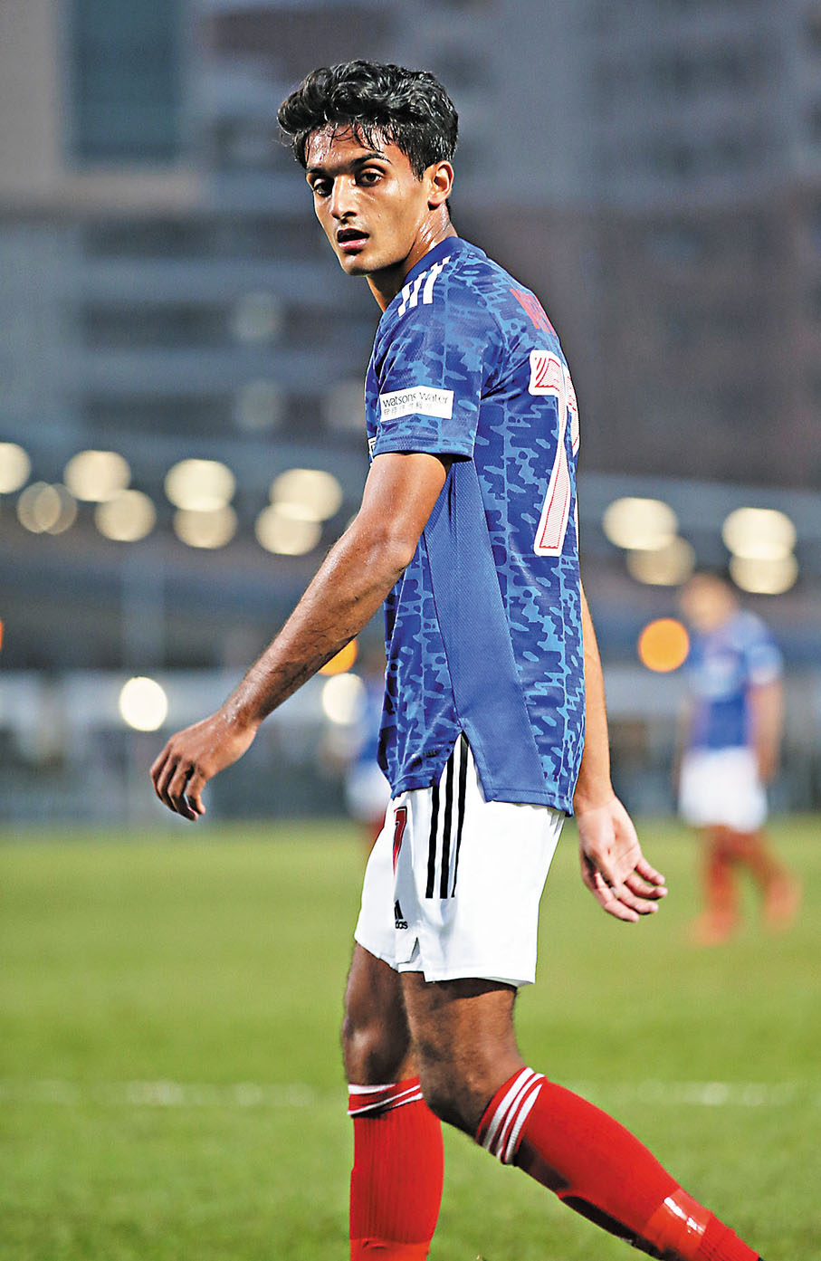 ◆王力威今季已是第4季亮相港超。香港文匯報記者黎永淦  攝