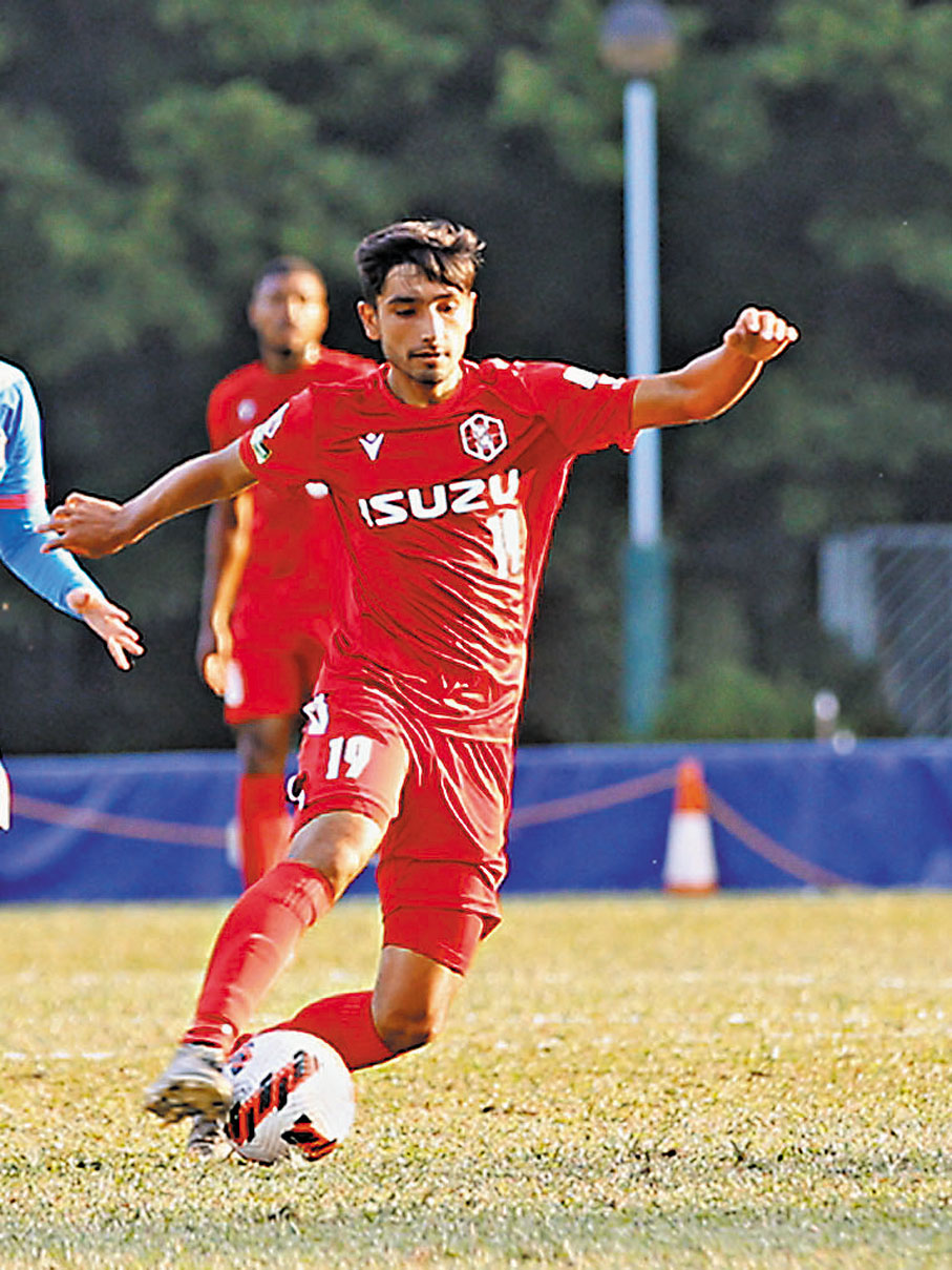 ◆簡嘉亨具備上位條件。香港文匯報記者黎永淦  攝