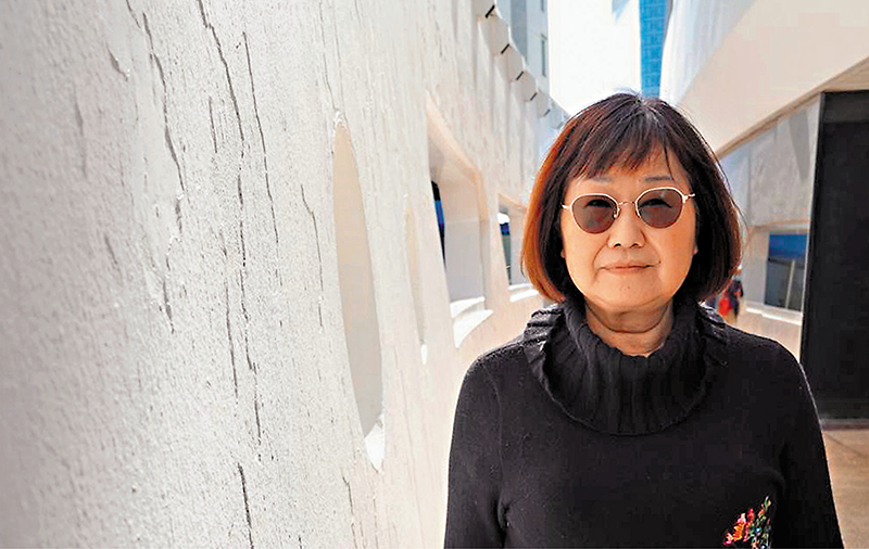 ◆劉若儀認為，協會應幫藝術家爭取更多參展機會。 黃依江 攝