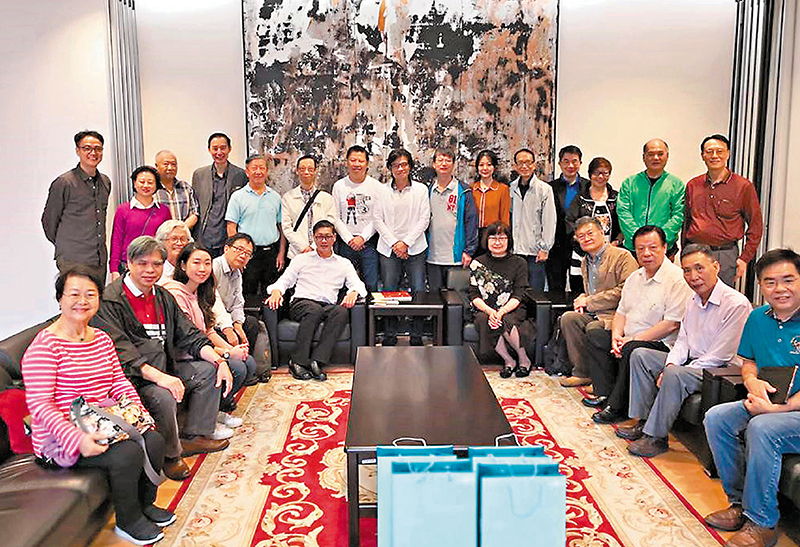 ◆劉若儀組織香港藝術界往澳門博物館觀摩從中國借來的國寶。