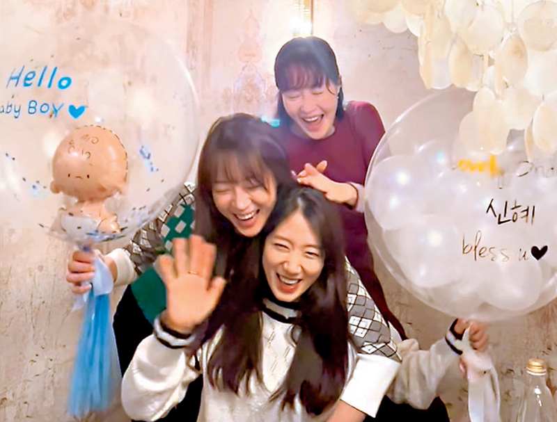 ◆慶祝片段洩露了朴信惠的小秘密！