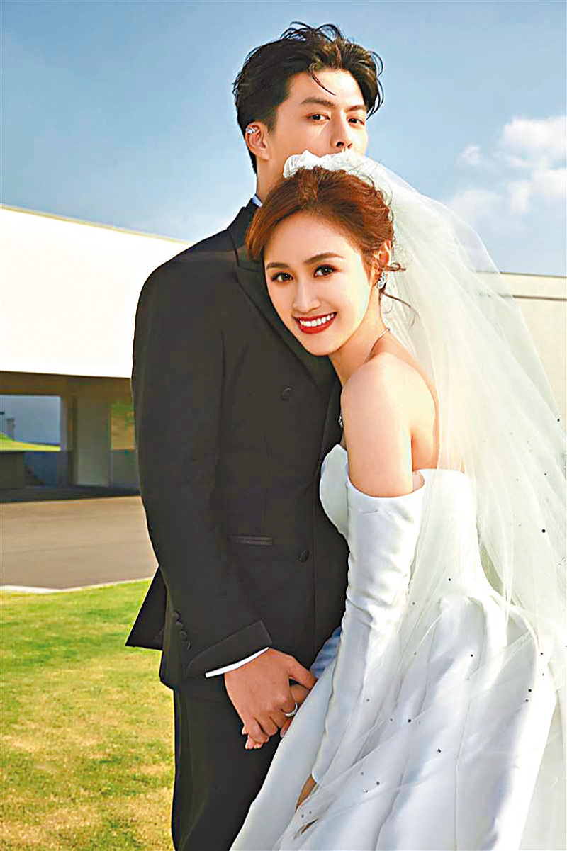 ◆吳姍儒讚新郎哥是一個幽默而內斂的帥哥。