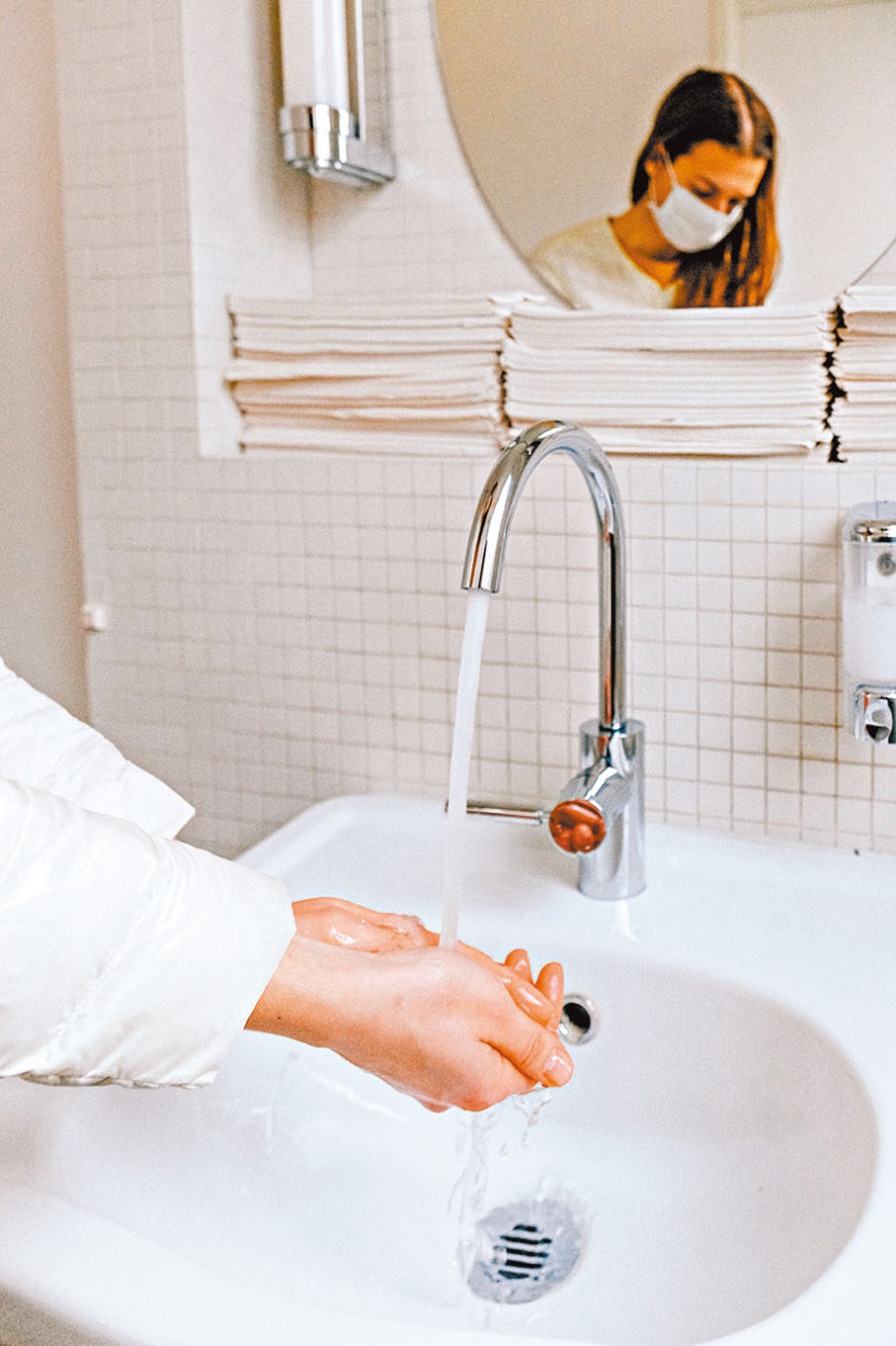 ◆戴口罩及勤洗手，依然是防疫最重要一環。