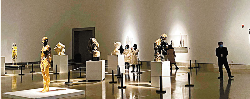 ◆意大利當代雕塑藝術展在浙江美術館開展。