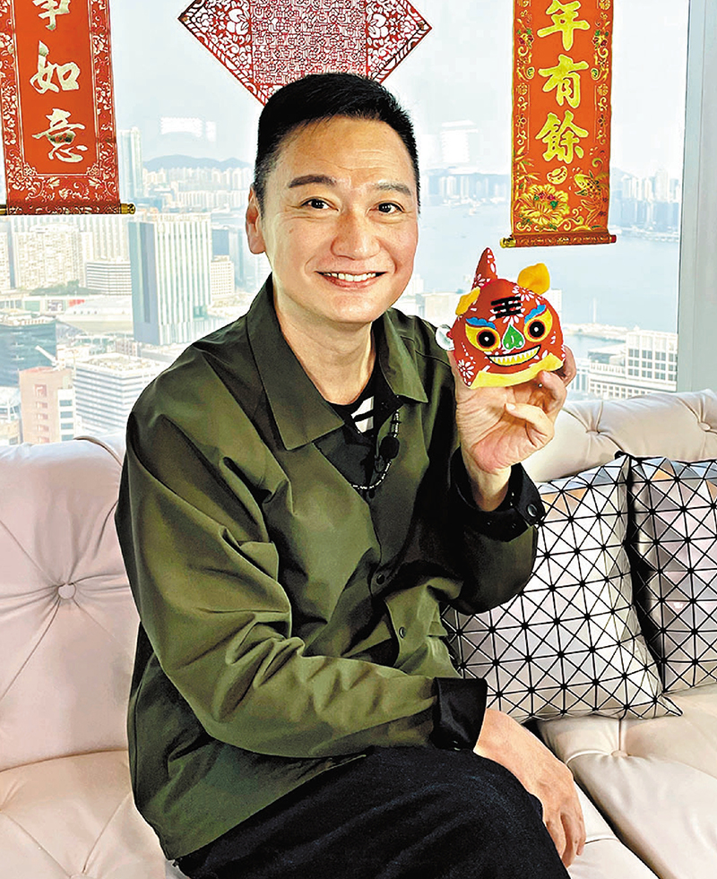 ◆陶大宇表示剛過了很驚喜的一年。