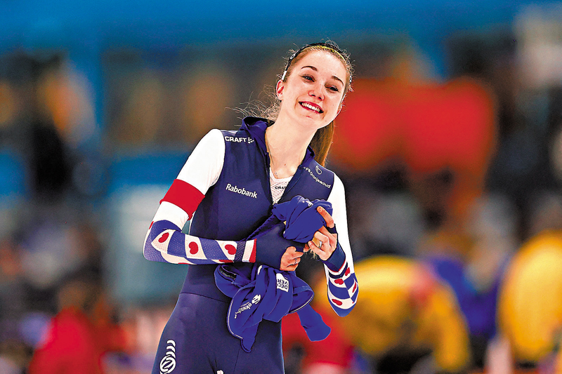 ◆桑娜因特霍夫對今次冬奧安排非常滿意。  法新社