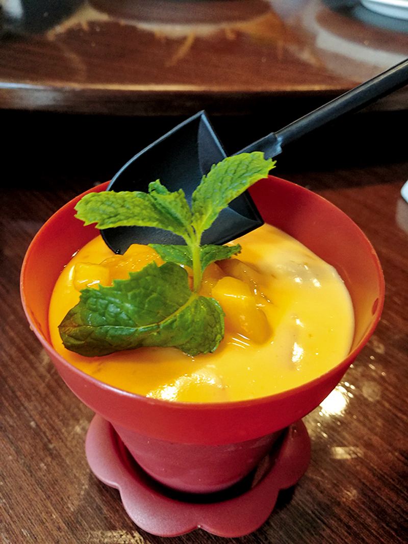 ◆特色芒果布丁