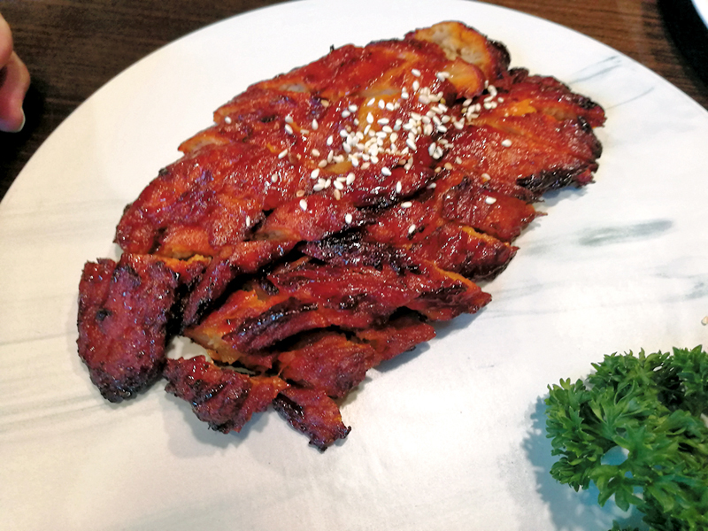 ◆素食秘製叉燒 HK$118